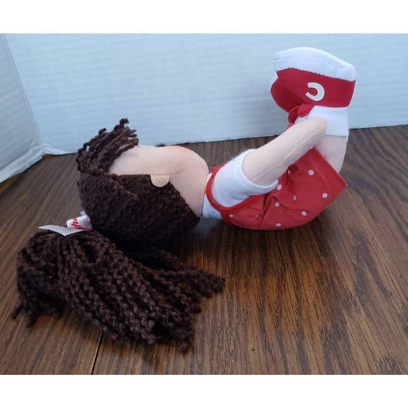 Campbells Soup Kids 100th Anniversary Girl Doll Plush Toy in Red outfit with Dot - Picture 2 of 6